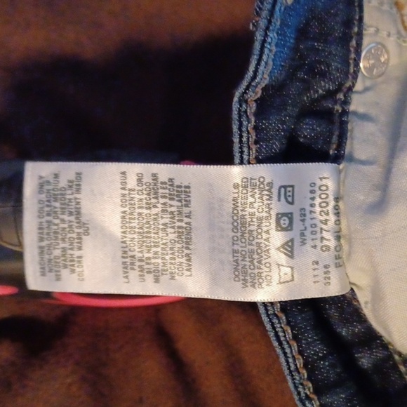 LEVI STRAUSS & CO. THE SKINNY JEANS,  MISSES 16 MEDIUM. - Picture 9 of 11